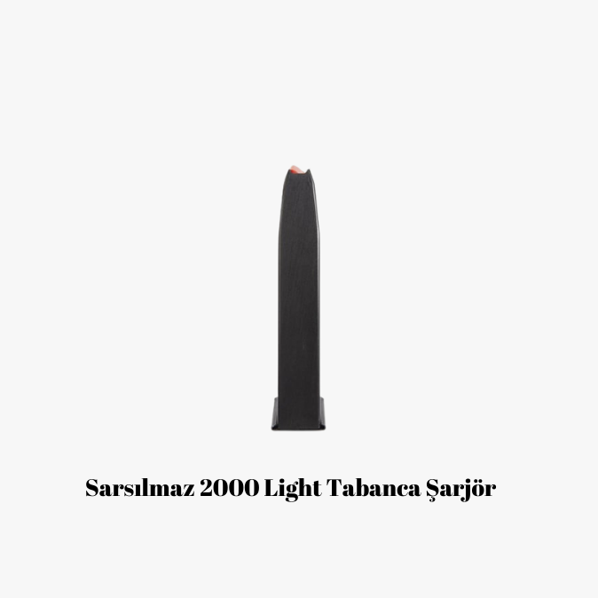 Sarsılmaz 2000 Light Tabanca Şarjör / Tabanca Ekipmanları