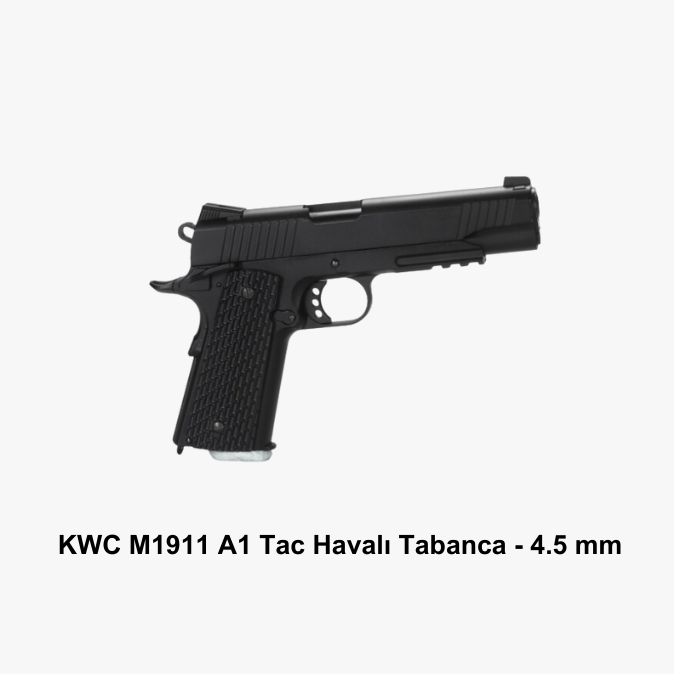 KWC M1911 A1 Tac Havalı Tabanca - 4.5 mm
