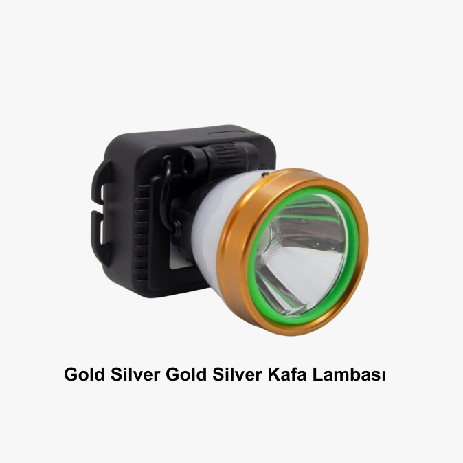 Gold Silver Gold Silver Kafa Lambası